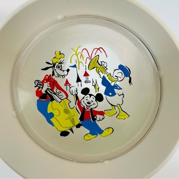 Walt Disney Productions Vintage Mickey & Donald Duck View A Rama Plastic Mug - Picture 5 of 8